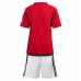 Billige Manchester United Hjemmetrøye Barn 2023-24 Kortermet (+ korte bukser)